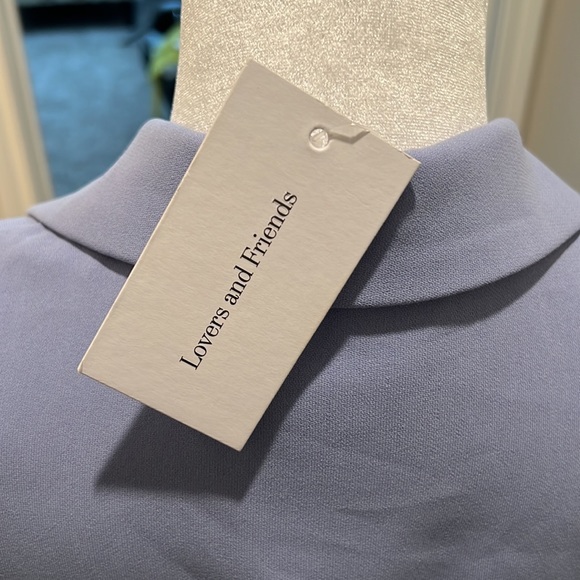 Lovers and Friends Diana Blazer Dress in Periwinkle - Picture 6 of 8